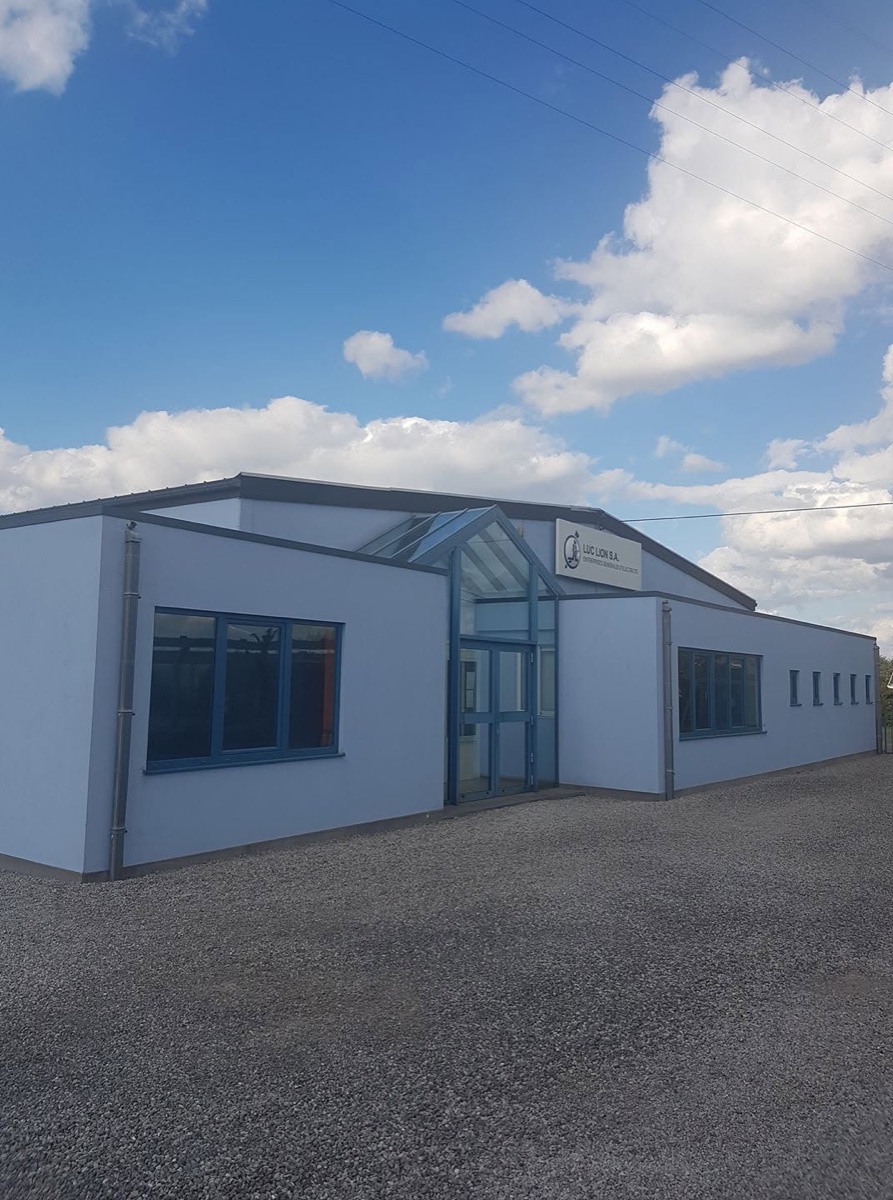 Our offices and workshop, Chaussée de Charleroi 81 in Jemeppe-sur-Sambre.